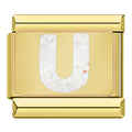 Letter U - Gold