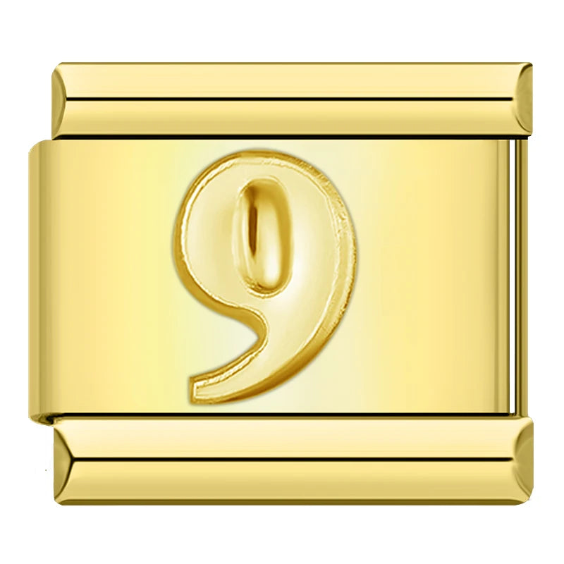 Number 9 - Gold