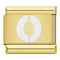 Letter O - Gold