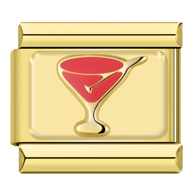 Red Cocktail - Gold