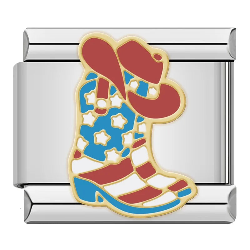 Country Boots - Silver