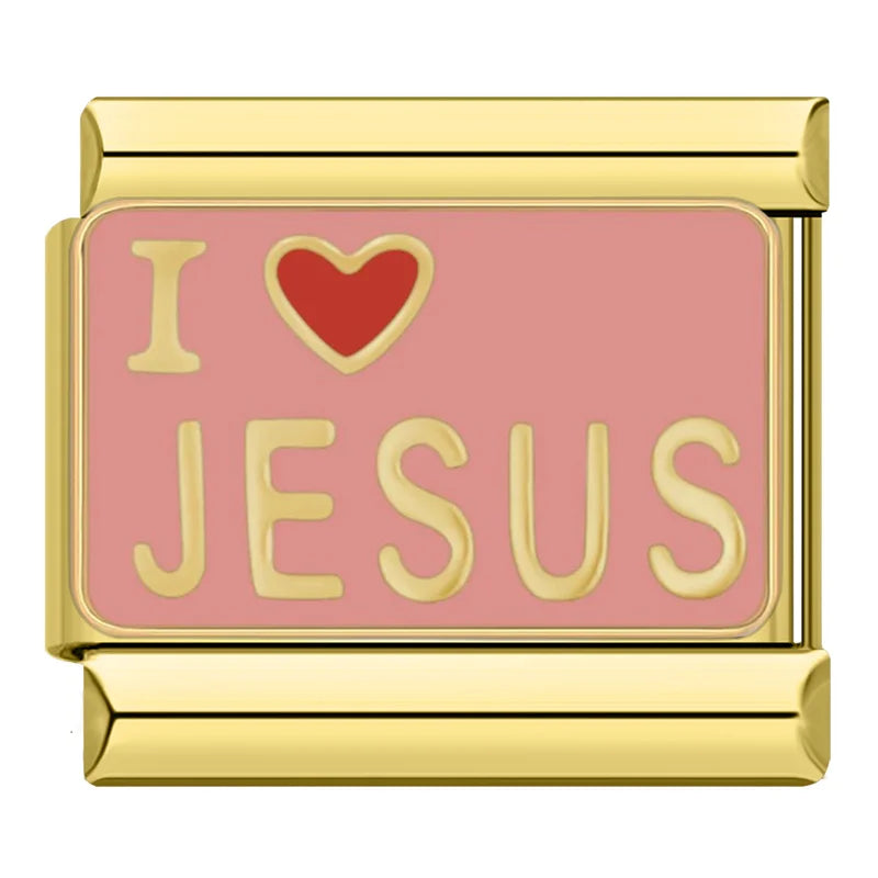 I Love Jesus - Gold