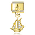 Sailboat - Gold